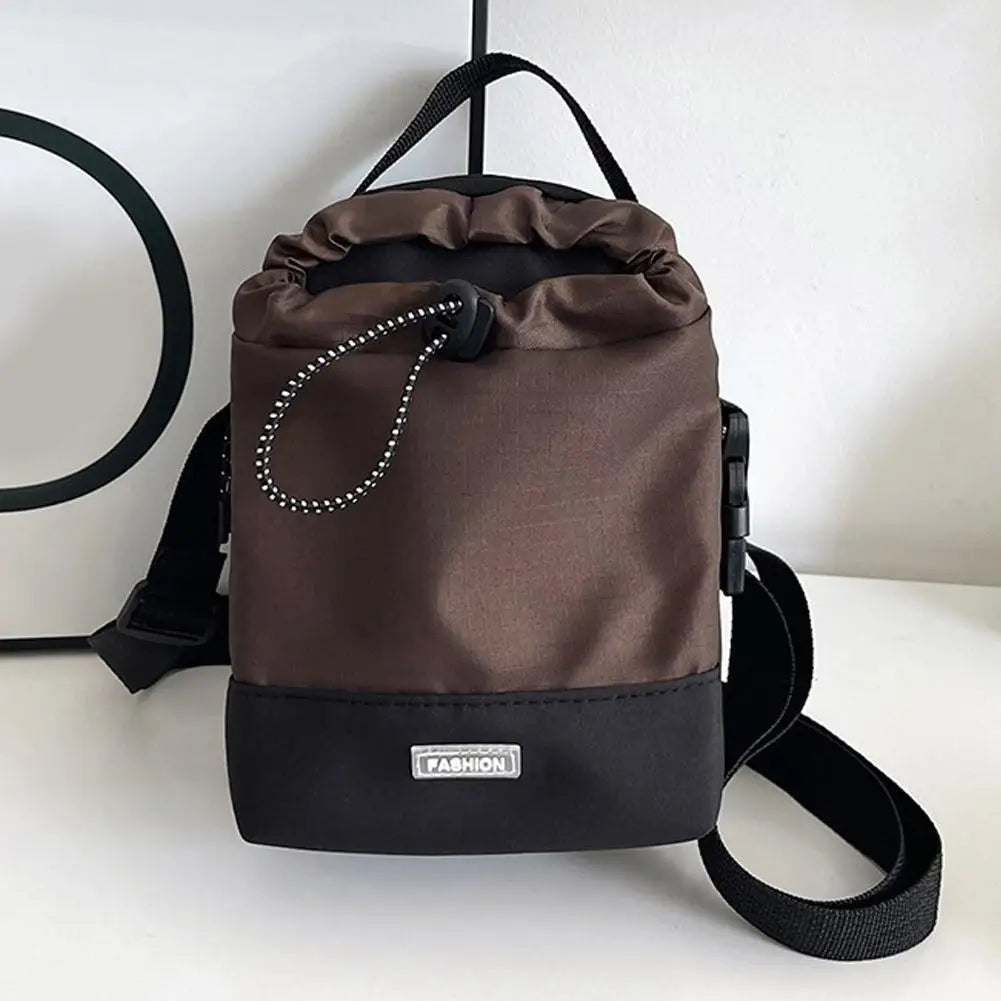 Compact Waterproof Sling Bag with Water Bottle Pocket – Urban Travel Crossbody