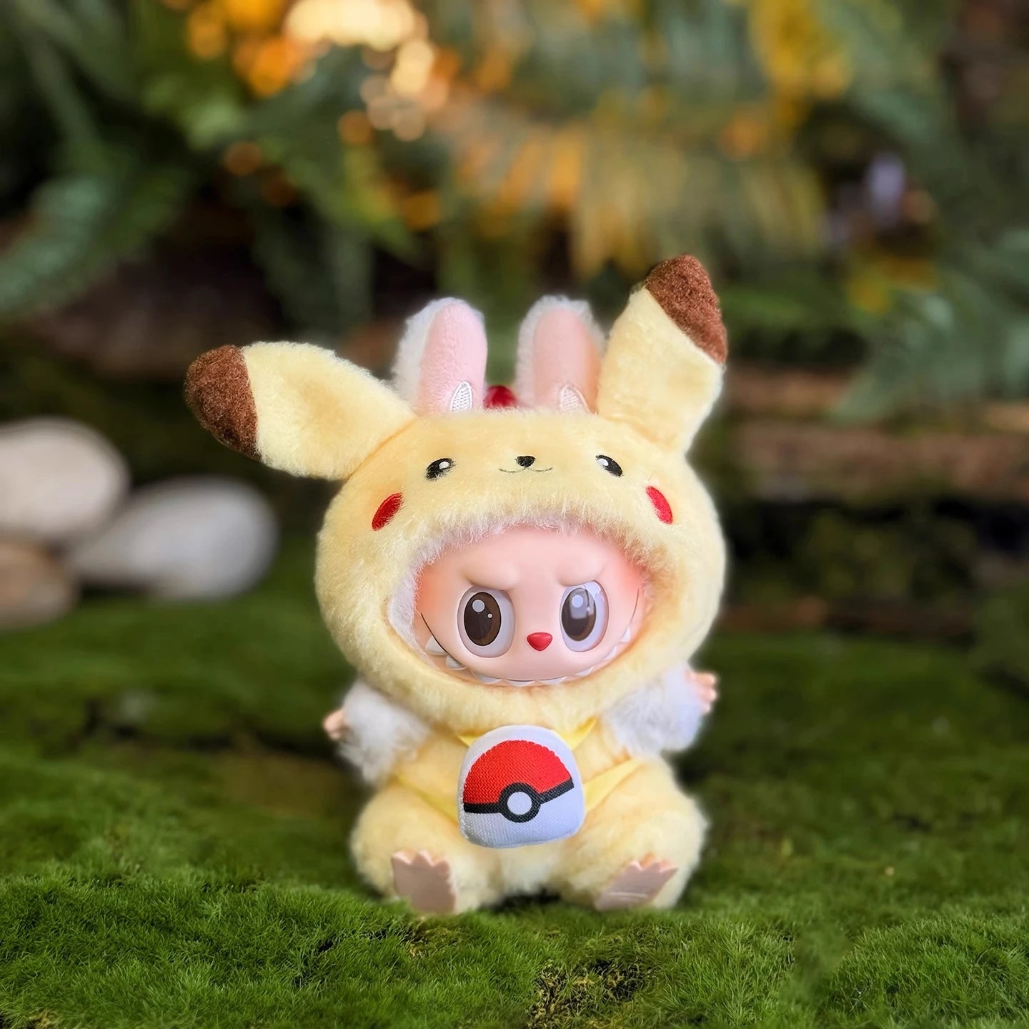 Labubu Doll Streetwear Couple Set 4 – Pokemon Costume for City Walk