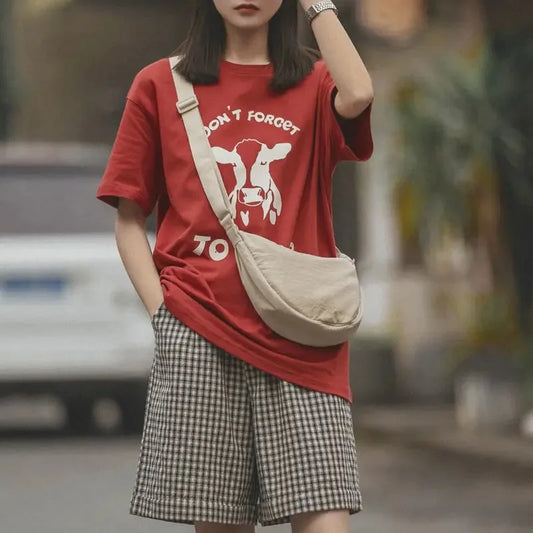 Solid Color Half-Moon Crossbody Bag – Urban Everyday Carry