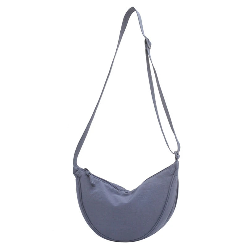 Solid Color Half-Moon Crossbody Bag – Urban Everyday Carry