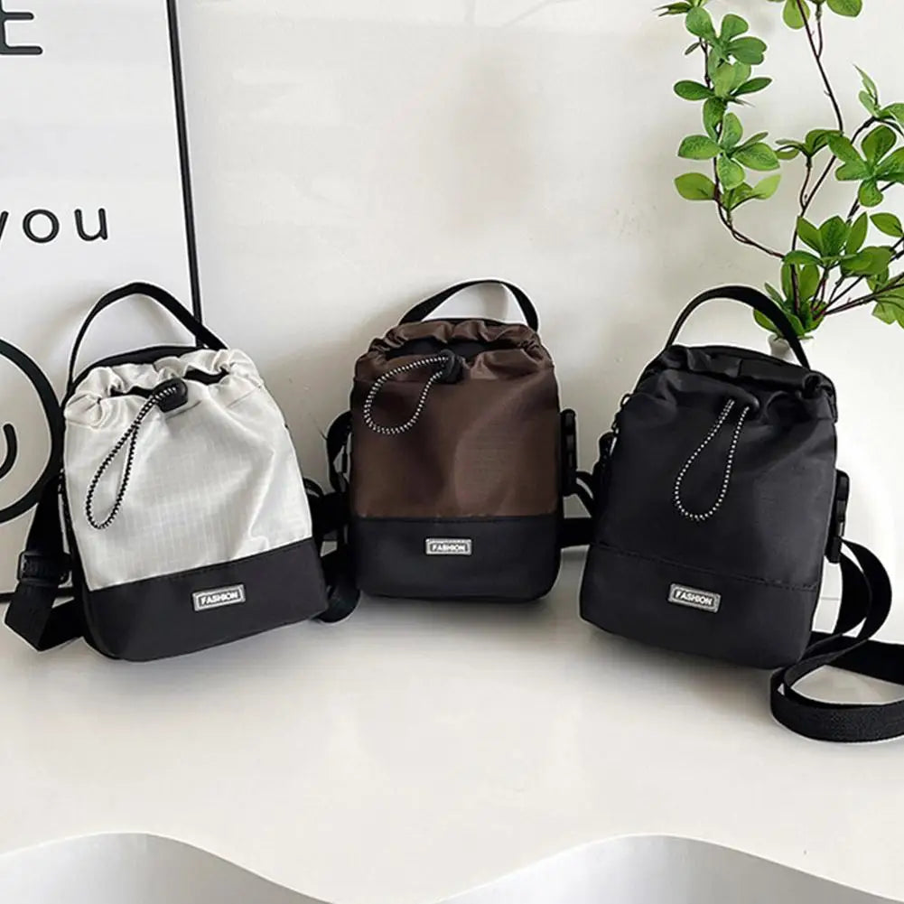 Compact Waterproof Sling Bag with Water Bottle Pocket – Urban Travel Crossbody