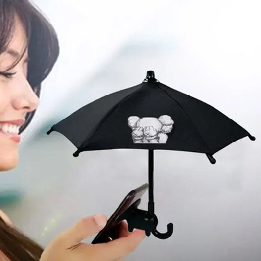 Mini Phone Umbrella Shade – Summer Sun Cover for Pokémon GO Trainers