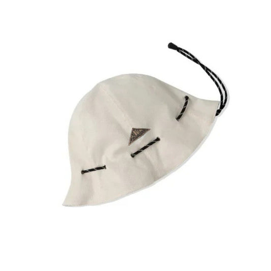 Women's Two-Sided Canvas Bucket Hat Convertible Pouch – Essential for Travelers & City Strollers