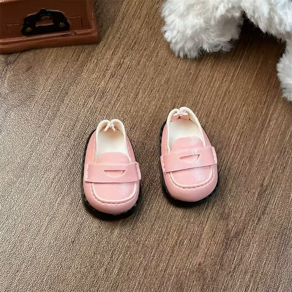 Hook-and-loop PU leather Shoes 4 Colors