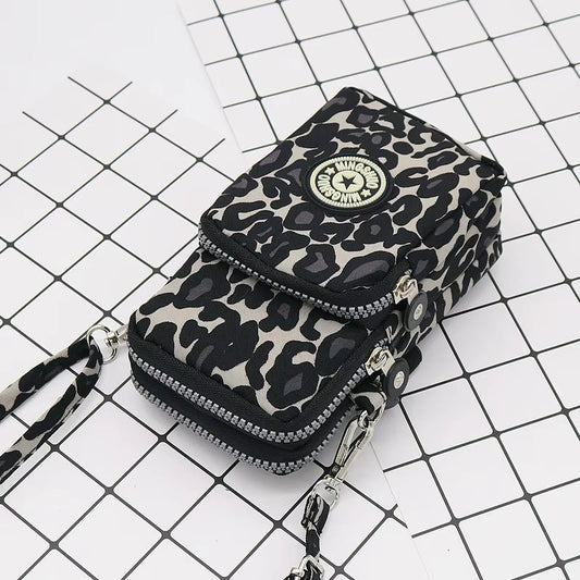 Streetwear Canvas Phone Crossbody Bag – Women’s Small Urban Shoulder Pouch