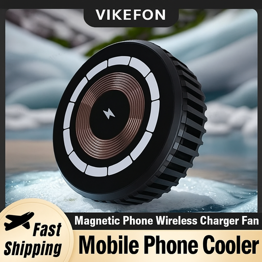 Phone Charger Radiator Fan – MagSafe Phone Cooler for iPhone 12–16 Series