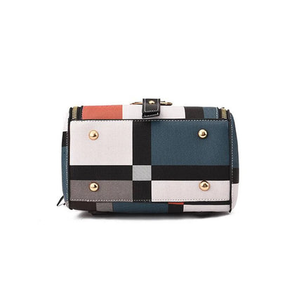Versatile CityWalk PU Leather Backpack – Women’s Artistic Crossbody Bag