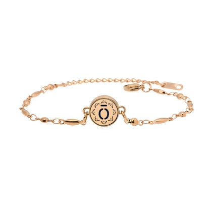 Aromatherapy Rose Gold Stainless Steel Locket Bracelet – Diffuser Jewelry for Men & Women