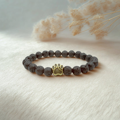 Aromatherapy Diffuser Bracelet – Handmade Lava Stone Beads