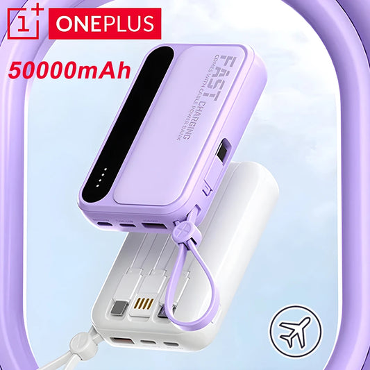 Slim Power Bank – Built-In Cable Mobile Charger for Pokémon GO & Travel
