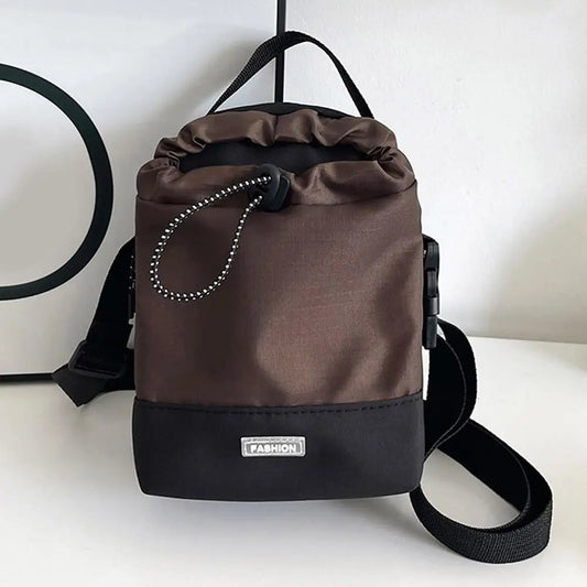 Compact Waterproof Sling Bag with Water Bottle Pocket – Urban Travel Crossbody
