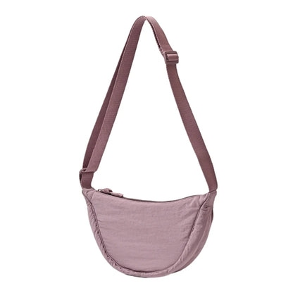 Solid Color Half-Moon Crossbody Bag – Urban Everyday Carry