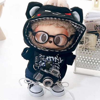 Labubu Doll Streetwear Couple Set 2 – Urban Fashion Chic Mini Outfit Set