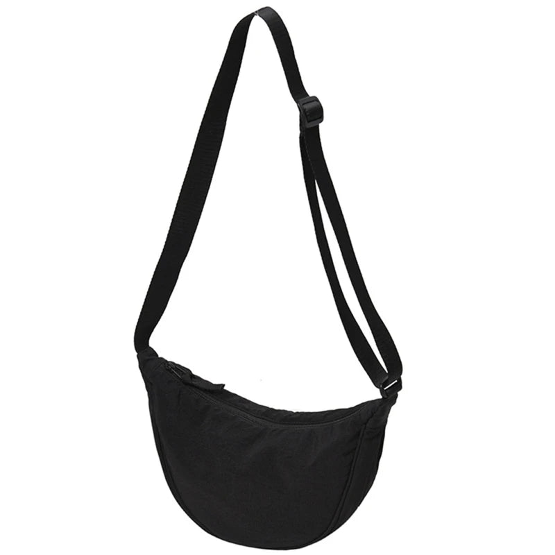 Solid Color Half-Moon Crossbody Bag – Urban Everyday Carry
