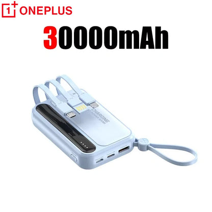 Slim Power Bank – Built-In Cable Mobile Charger for Pokémon GO & Travel