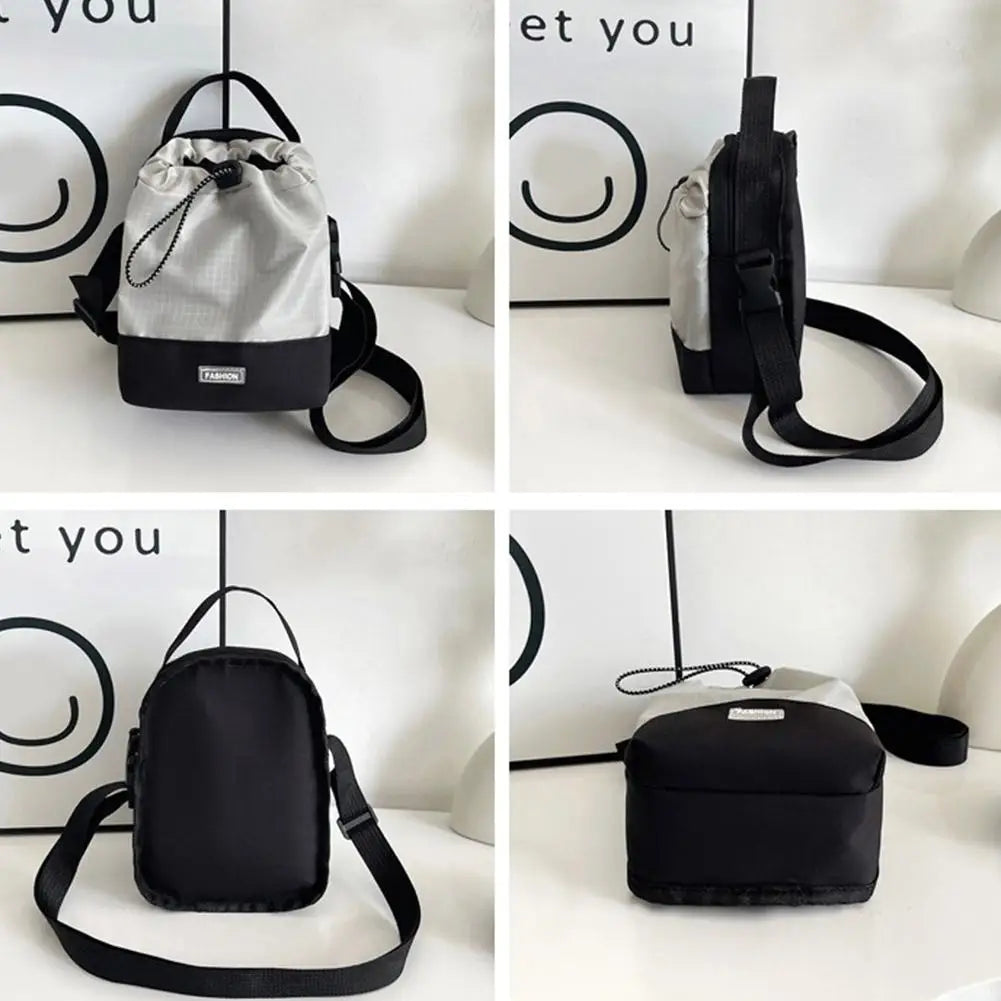 Compact Waterproof Sling Bag with Water Bottle Pocket – Urban Travel Crossbody