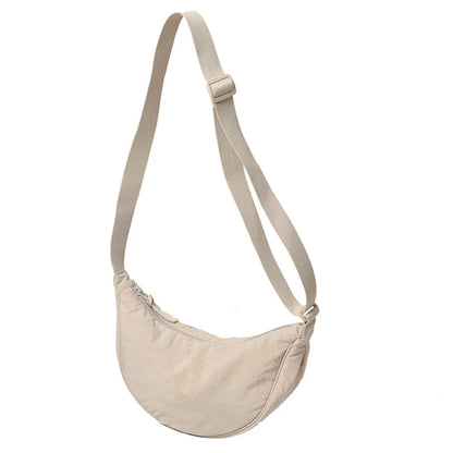 Solid Color Half-Moon Crossbody Bag – Urban Everyday Carry