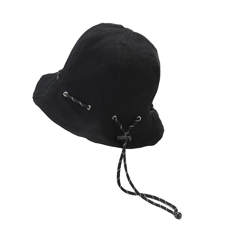 Unisex Single-Color Canvas Bucket Hat Convertible Pouch –  Essential for Travelers & Pokémon GO Players