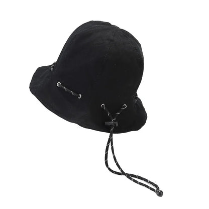 Unisex Single-Color Canvas Bucket Hat Convertible Pouch –  Essential for Travelers & Pokémon GO Players