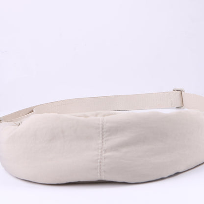 Solid Color Half-Moon Crossbody Bag – Urban Everyday Carry
