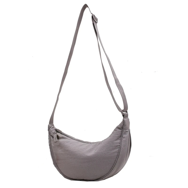 Solid Color Half-Moon Crossbody Bag – Urban Everyday Carry