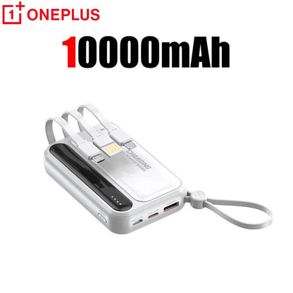 Slim Power Bank – Built-In Cable Mobile Charger for Pokémon GO & Travel