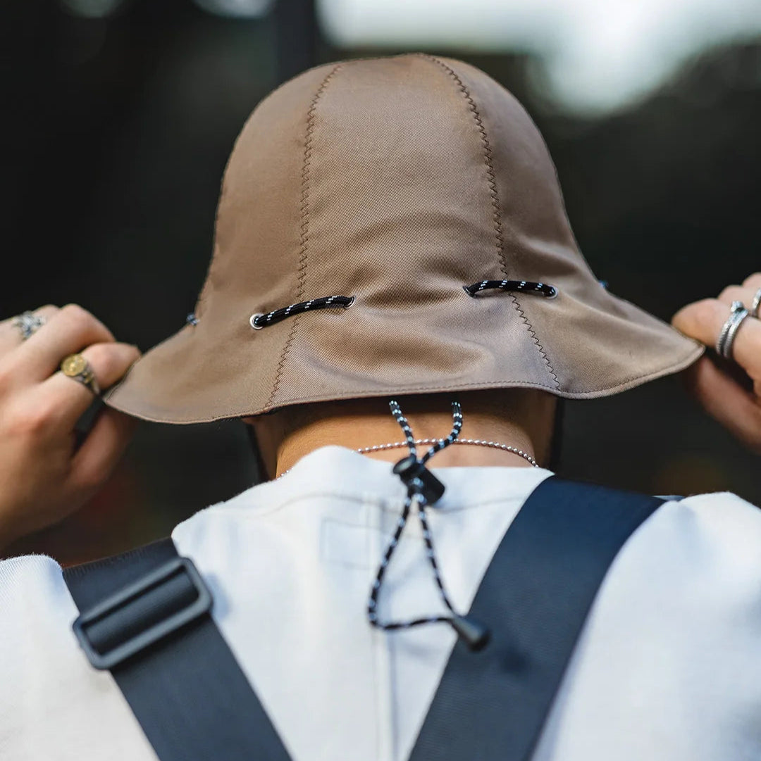 Unisex Two-Sided Canvas Bucket Hat Convertible Pouch – Essential for Travelers & Pokémon GO Players