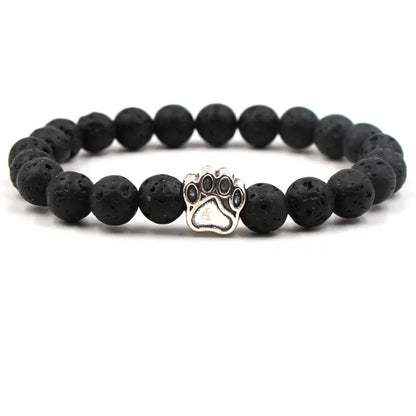 Aromatherapy Diffuser Bracelet – Handmade Lava Stone Beads