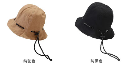 Unisex Single-Color Canvas Bucket Hat Convertible Pouch –  Essential for Travelers & Pokémon GO Players