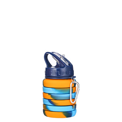 Foldable 500ml Silicone Water Bottle – Lightweight Hydration for Travel & Pokémon GO