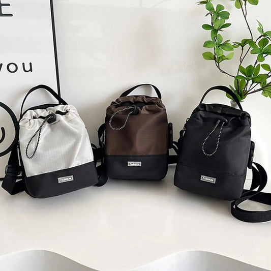 Compact Waterproof Sling Bag with Water Bottle Pocket – Urban Travel Crossbody