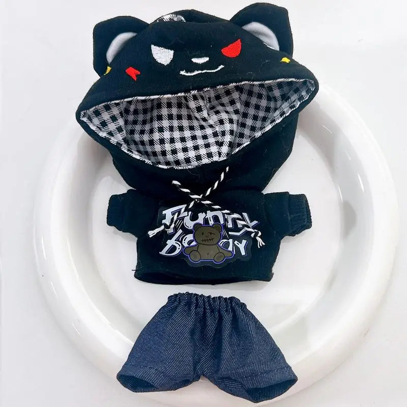 Labubu Doll Streetwear Couple Set 2 – Urban Fashion Chic Mini Outfit Set