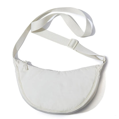 Solid Color Half-Moon Crossbody Bag – Urban Everyday Carry
