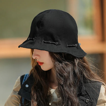 Unisex Single-Color Canvas Bucket Hat Convertible Pouch –  Essential for Travelers & Pokémon GO Players