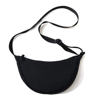 Solid Color Half-Moon Crossbody Bag – Urban Everyday Carry