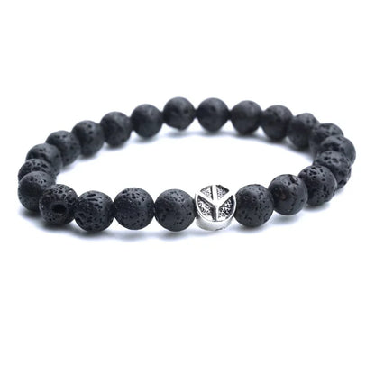 Aromatherapy Diffuser Bracelet – Handmade Lava Stone Beads